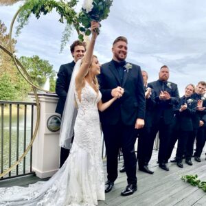 Vows over the pond